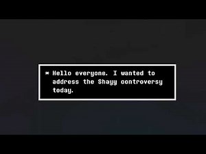 Addressing the Shayy Controversy