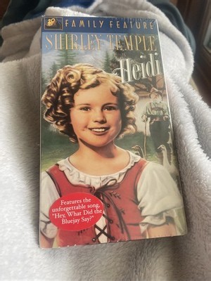 Shirley Temple In Heidi VHS Movie tape NEW Factory Sealed Fox Video 1937 88min | eBay