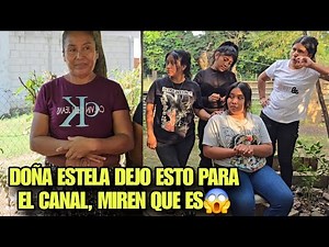 Doña Estela left these memories for everyone on the channel, everyone needs to know! 😱