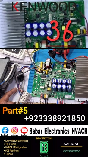 KENWOOD DC INVERTER AC ERROR CODE 36 BY BABAR ELECTRONICS HVACR #KENWOOD #DCInverter #AC #AirConditioning #ErrorCode36 #BabarElectronics #HVACR #HVACTech #HomeCooling #AirQuality #ClimateControl #TechSupport #HomeComfort #CoolingSolutions #InverterTechnology #KeenStayCool #TechHelp #ElectricalRepair #ACMaintenance #SmartCooling | Babar Electronics HVACR