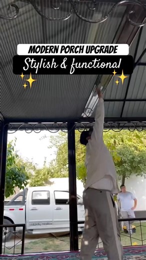 Porch Area Upgrade with Pleated Mesh Window | Smart & Elegant