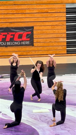 FFCC on Instagram: "Feeling the “Ghost of you” from Lincoln HS at FFCC National colorguard premiere! #FFCC2026 #youbelonghere #winterguard #winds #percussion"