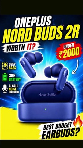 OnePlus Nord Buds 2r Review 🔥 Worth Buying Best Earbuds Under ₹2000