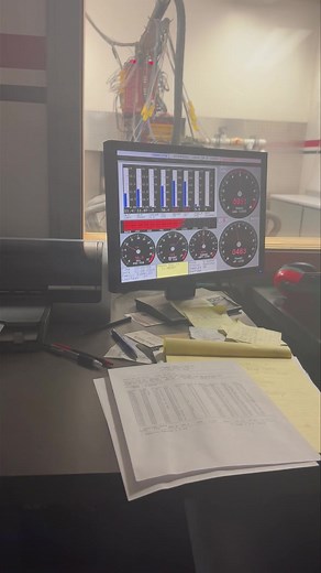 1.8K views · 99 reactions | RG 451 Shelby Motor Dyno Run 451ci, MR 2x4 Intake, 2 600 Holley Carbs Hydraulic Roller, 243/252, Stage 2 1/2 Edelbrock Heads by us FES 10.7 to 1 pump gas 92 octane Motor made 615HP at 6300 & 566 Torque at 4900 Sweet!! | FE Specialties | Facebook