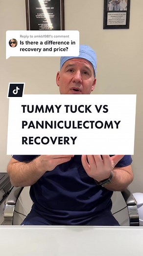 Tummy Tuck vs Panniculectomy Recovery Comparison