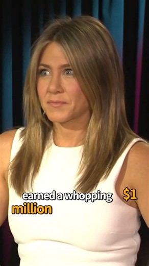 Jennifer Aniston is the Richest "Poor Girl" from Friends#celebrities #celebritynews #celebritygossip