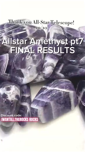 Amethyst from Telescope and Science part 7, FINAL RESULTS! These have been a dream to work with, I can’t wait to tumble them again!! Gorgeous Amazonite and aventurine from For special | Kairo Pearl Explorer