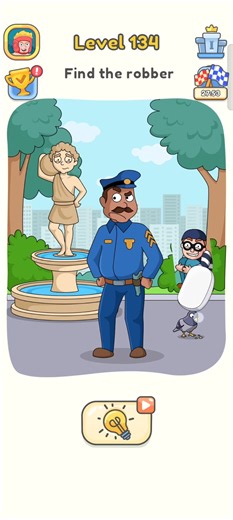 DOP 5 Level 134 - Find The Robber (Delete One Part) #trending #gaming #dop5 #viral