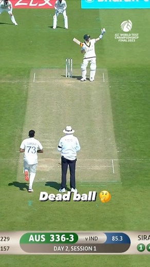 30M views · 461K reactions | What happened here?  #WTC23 #cricket #cricketreels #reels | ICC - International Cricket Council | Facebook