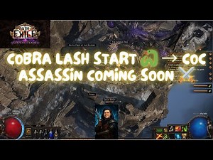 🔥 League Start! Leveling Assassin with Cobra Lash Before Cyclone CoC Bladefall | PoE 3.27