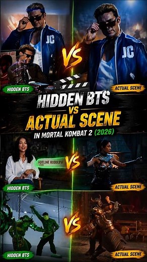 Hidden BTS vs Final Scene 😱 | Mortal Kombat 2 (2026)