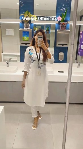 Nathiya Rajendiran on Instagram: "Weekly office fits🌸 Comment for outfit details 😍🥰 Or Check highlights for outfit details ❣️ #officewear #officeoutfit #officeoutfit #office #officeday #outfitoftheday #outfitstyle #outfit #outfitideas #outfitcheck #fitchick #outfitinspiration #mirrorselfie #mirror #mirrorpic #officeoutfit #office #officeday #ootd #ootdfashion #ootdstyle #trending #trend #trendingreels #affordable #affordablefashion #nathiyarajendran #weeklyoutfits"