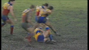3.7K views · 59 reactions | FROM THE ARCHIVES: On this day in 1987 Perth was very wet and the WACA was water logged. A helicopter had to be brought in to dry the ground ahead of the #WestCoastEagles clash with #Fitzroy Inaugural Eagles coach Ron Alexander share his memories with John McGlue on Drive Check out the video from ABC News in 1987 | ABC Perth | Facebook