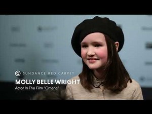 Sundance 2025 | Actor Molly Belle Wright On The "Omaha" Red Carpet