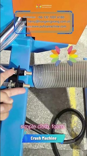 37kw foam crushing machine foam crusher 250kg/h capacity foam shredding machine