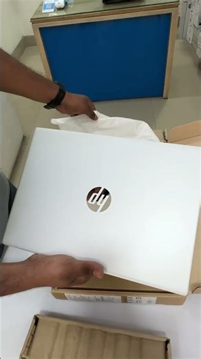 HP Omnibook 5 Unboxing by HAPPY CUSTOMER... #laptop #hpsmart #hp #hppower #smartphone