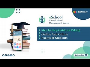 Step by Step Guide on Taking Online And Offline Exams of Students | eSchool