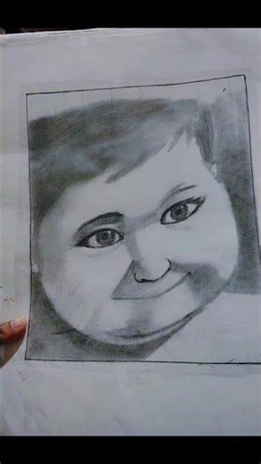 if you like the video please subscribe🔔| new born baby sketch|little baby sketch drawing|#art