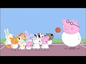 Peppa Pig Basketball - English Cartoon Game