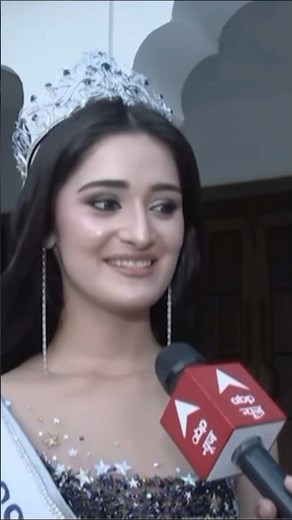 Interview: Manika Vishwakarma Miss Universe India 2025 Win Reaction 👑 Crown Finale Competition MU