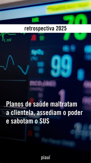 revista piauí on Instagram: "No ano de 2024, o lucro das operadoras de planos de saúde superou os 10 bilhões de reais, uma alta de 430% em relação ao ano anterior. Em reportagem da piauí, publicada em abril, Breno Pires listou as várias razões que explicam o desempenho excepcional dessas empresas. Entre elas: aumento das mensalidades, redução da rede assistencial e corte de benefícios – com destaque para os cancelamentos unilaterais. Leia a íntegra no acervo da piauí. Link na bio e nos stories."