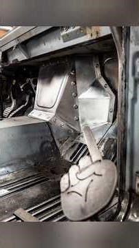 The removable firewall panel is done. In the last video, I asked what you would do in this situation