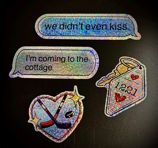 Gay Hockey Sticker Pack - Etsy