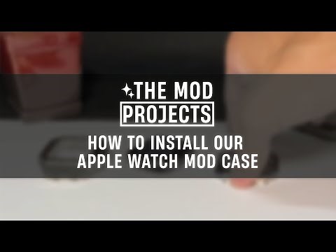 How to install The Mod Projects Apple Watch AP mod case