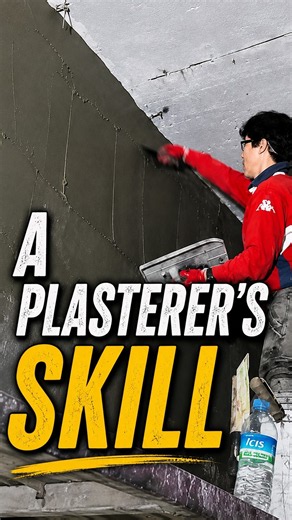 A Plasterer's Skill | Real Plastering Work