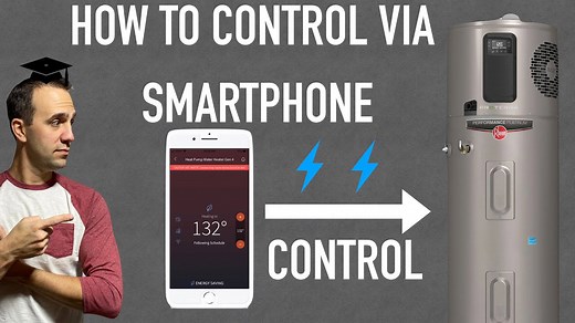 Rheem EcoNet App walkthrough - Rheem Hybrid Water Heater EcoNet Application walkthrough