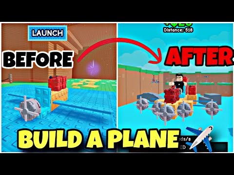 | LET'S BUILD A PLANE IN ROBLOX ✈️ | ROBLOX GAMEPLAY VIDEO | BUILD A PLANE |