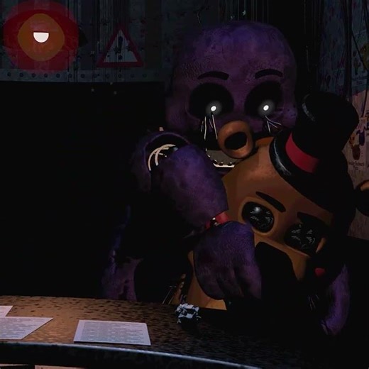 Purple Guy Vs Toy Freddy FNaF 2 in Real Time Animated