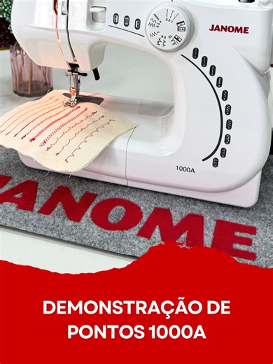 Descubra os pontos incríveis da Janome 1000A! Versatilidade, praticidade e qualidade para transformar suas costuras A Janome 1000A conta com 6 pontos essenciais, perfeitos para quem busca eficiência e acabamento impecável em cada projeto. Ideal para o dia a dia, ela une simplicidade, desempenho e a confiabilidade, então vem conhecer um pouco mais sobre ela!! 1000A – Máquina de costura 6 pontos https://www.janome.com.br/1000a-maquina-de-costura-6-pontos Ficou com dúvida? Fale com o nosso atendime
