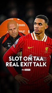 303K views · 8.8K reactions | Arne Slot says he isn't affected by Trent Alexander-Arnold transfer rumours following reports that the player is closing in on a move to Real Madrid  | Sky Sports | Facebook