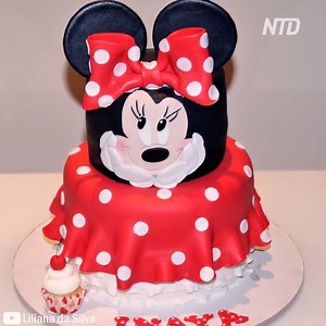 487K views · 4.3K reactions | I am fall in love with this Minnie Mouse Cake  Credit:Liliana da Silva (goo.gl/G4Xowg) | Taste Life | Facebook