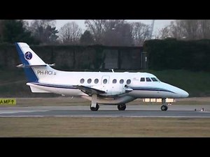AIS Airlines BAE Jetstream 31 *PH-RCI* evening Takeoff from City Airport Bremen (EDDW/BRE)