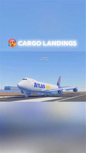Cargo Plane Landings 🥶☠️