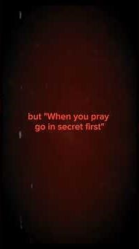 I Never Said That (Red Words) - Full Lyric Video in Comments #jesus #redwords #neversaid #love