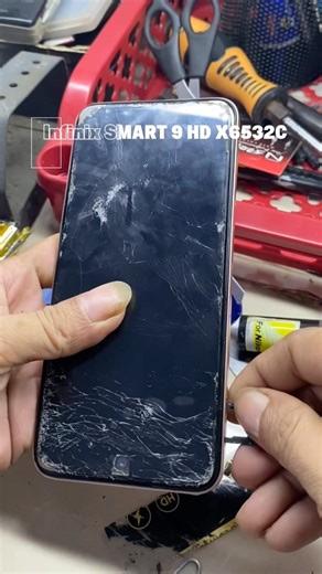 Pakai Kuku aja lah🤭 infinix Smart 9 HD✅ #tutorial