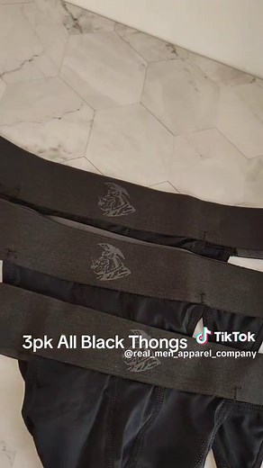 Comfort and Style with All Black Thongs for Men