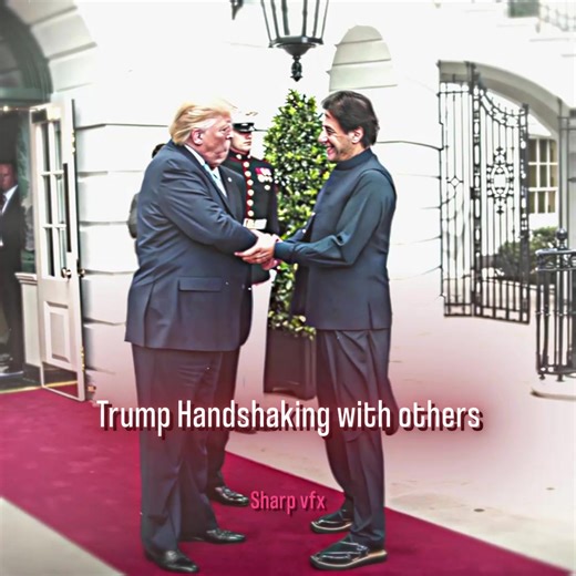 Legendary handshake. #imrankhan #donaldtrump #aura #viral #foryoupage