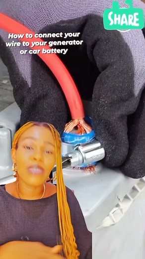 Connect Ur wire this way to Ur car or generator #fypシ゚viralシ #fypviralシ #viralvideoシ #goviral | Supper Mummy backup page