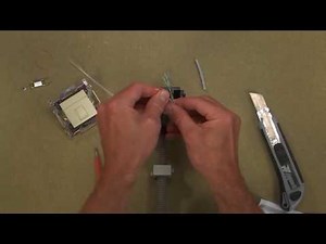 Comment installer une prise UTP de Niko?