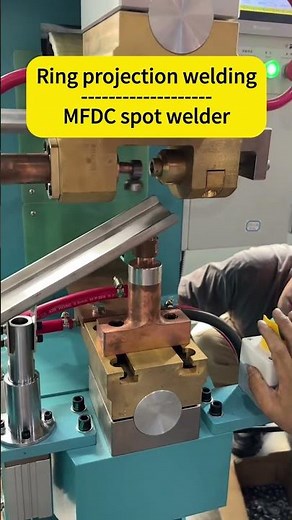 ⭕ Ring Projection Welding PERFECTED! MFDC Spot Welder DEMO
