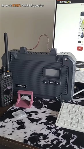 Only 35 seconds to know this RT97L GMRS repeater. #Retevis #RetevisRT97LExperience #transceiver #radiostation #customerfeedback | RETEVIS