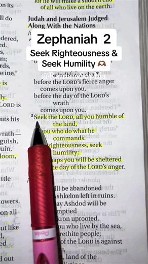 Seek Righteousness and Humility: Zephaniah 2:3 Explained