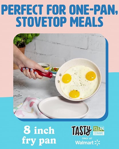 Tasty | Tasty's longer-lasting reinforced non-stick coating pan is the perfect solution for every day meal prep. Available in 8", 10", and 12". Tap... | Instagram