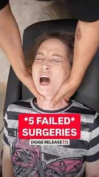 FINALLY RELIEF AFTER *5 SPINE SURGERIES*‼️ #chiropractic #backpain #neckpain #trending