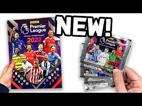 *NEW* Panini Premier League 2022 Sticker Collection!! (Hardback Album & Pack Opening!)