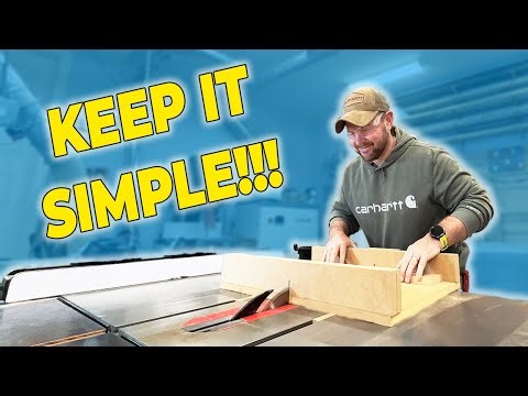 Beginners Cross Cut Sled build: Quick results without expensive tools!